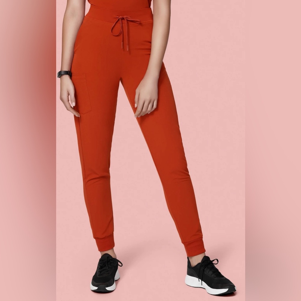 mandala high waisted jogger scrub pants